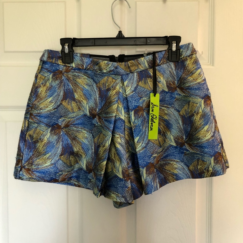 NWT Sam Edelman peacock skort